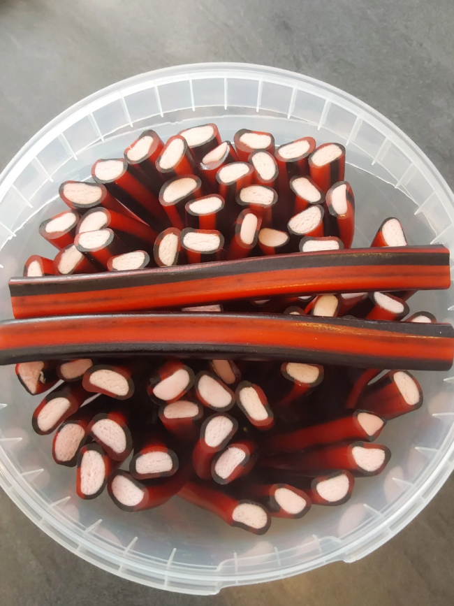 Finger fruits rouges lisses 1 boite