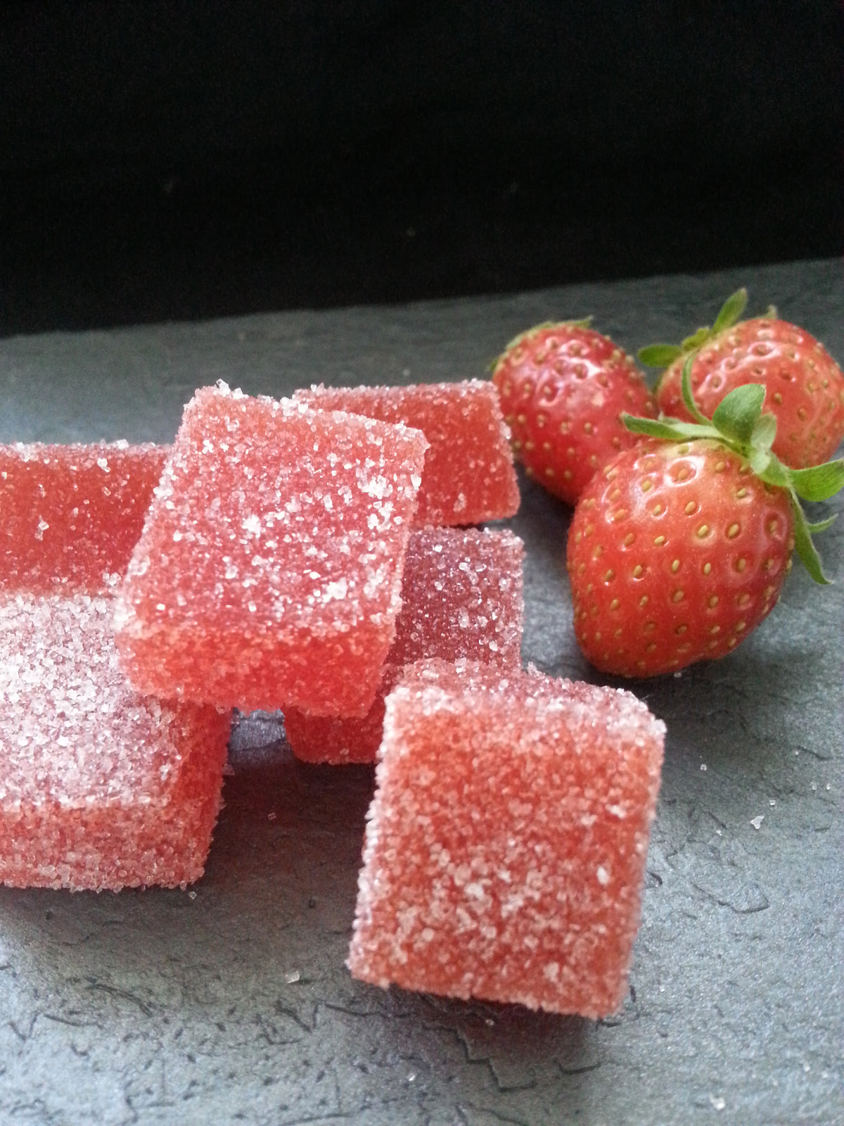 Pâtes de fruits fraises